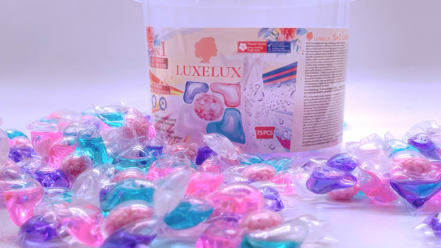 Luxelux 5-in-1 Laundry Beads 75pcs