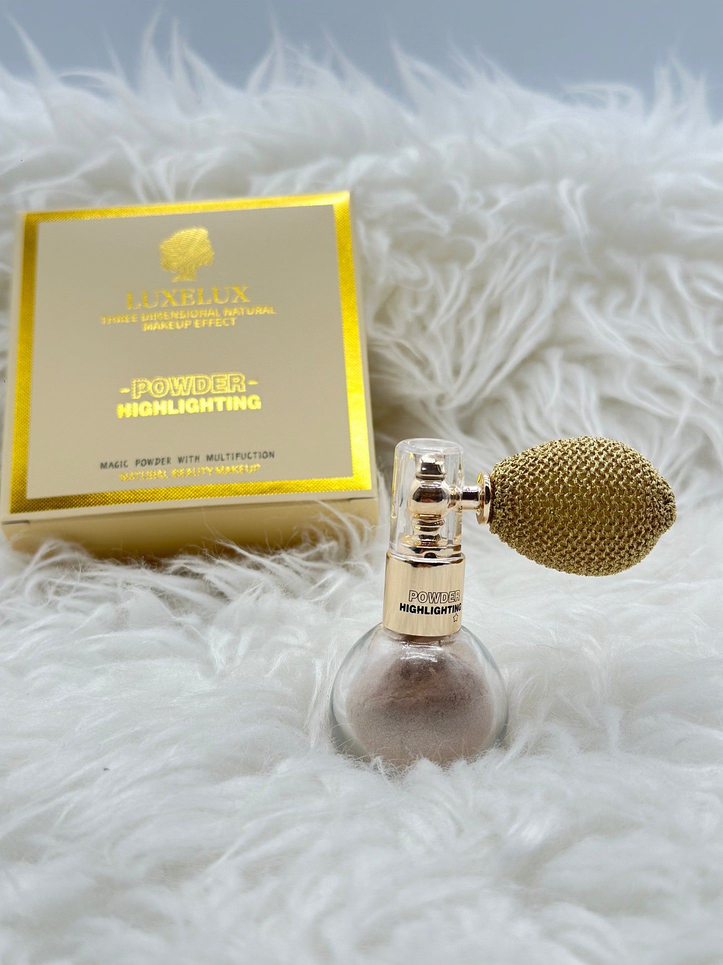 Luxelux Three Dimensional Natural Makeup Effect Powder Highlighting