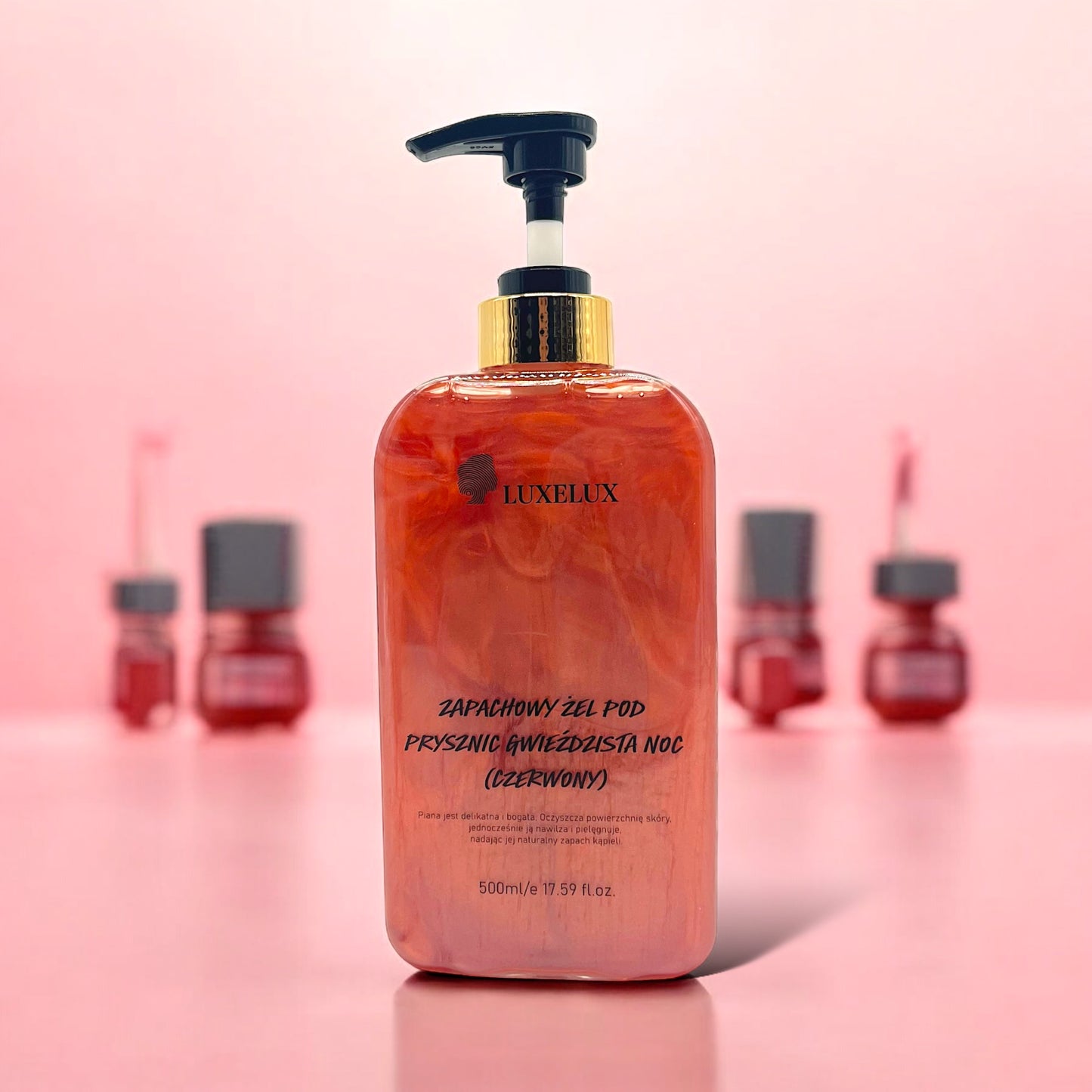 Luxelux Red Rhythm Starry Night Fragrance Body Wash