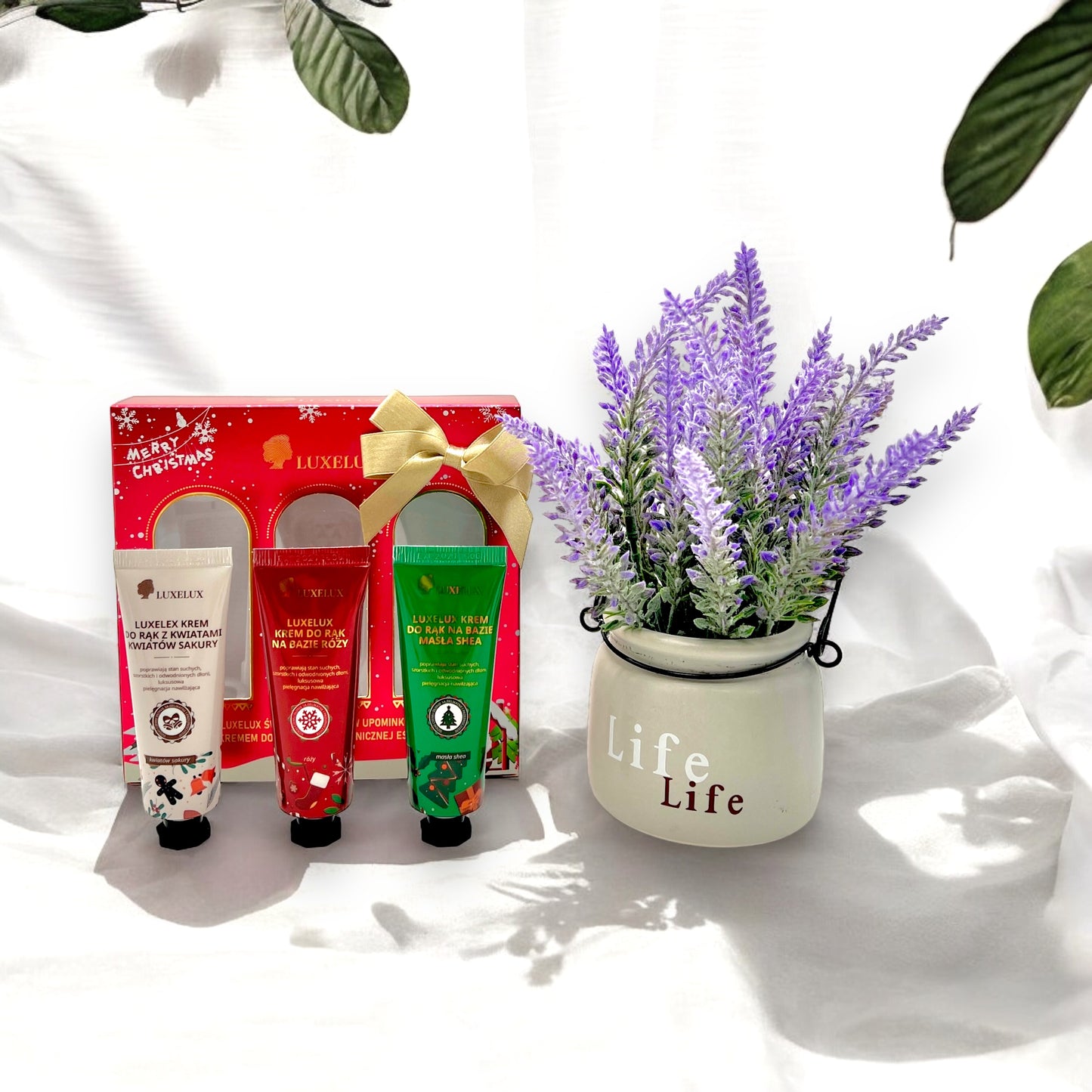 Luxelux Botanical Essence Hand Cream Christmas Gift Set - A