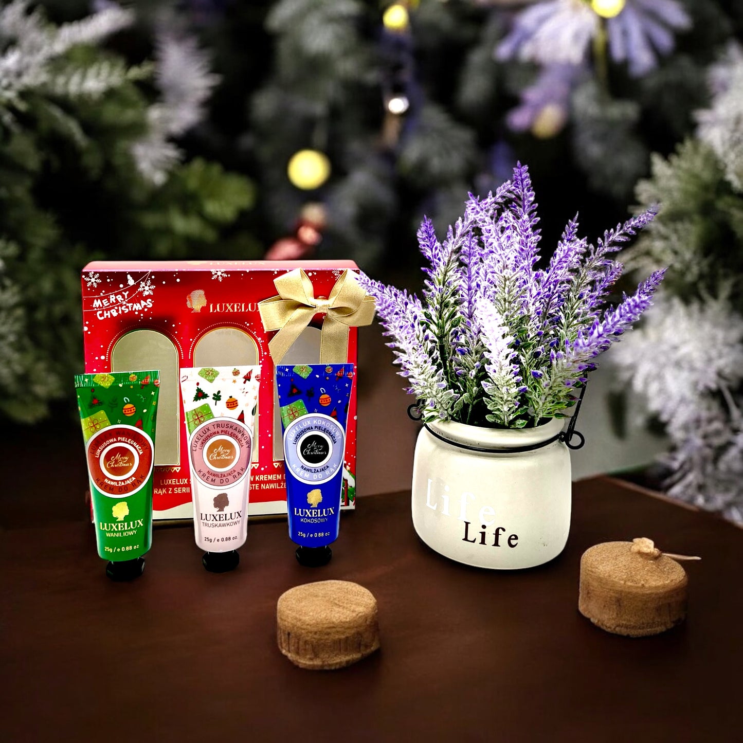 Luxelux Botanical Essence Hand Cream Christmas Gift Set - B