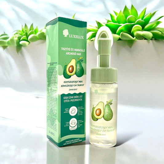 Luxelux Purifying Moisturizing Cleansing Mousse Avocado