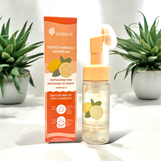 Luxelux Purifying Moisturizing Cleansing Mousse Orange VC